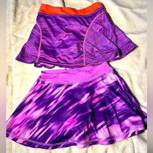 Champion girls tennis skirts. Size 6/6x.